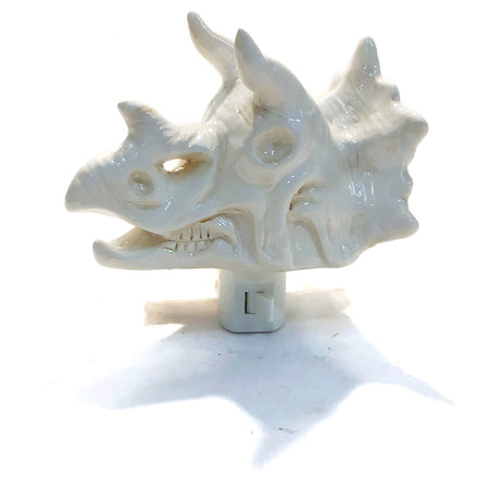 Triceratops Fossil Plug-in Night Light