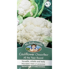 Load image into Gallery viewer, Cauliflower - All Year Round Seeds, FG
