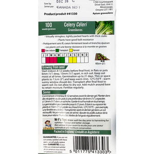 Celery - Greensleeves Seeds, FG