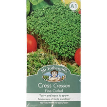 Load image into Gallery viewer, Cress - Cress Fine Curled Seeds, FG
