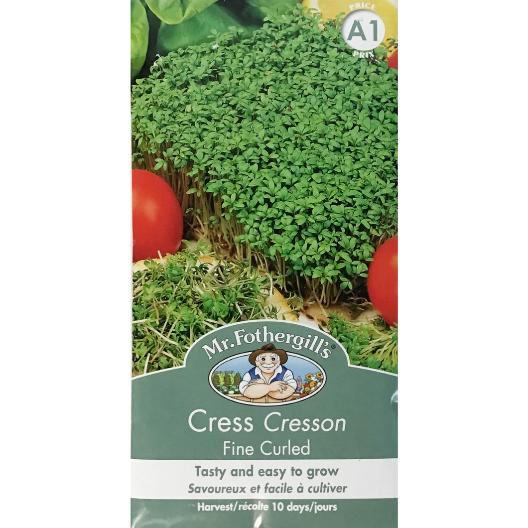 Cress - Cress Fine Curled Seeds, FG