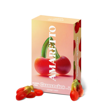 Gummies, Amaretto Cherries