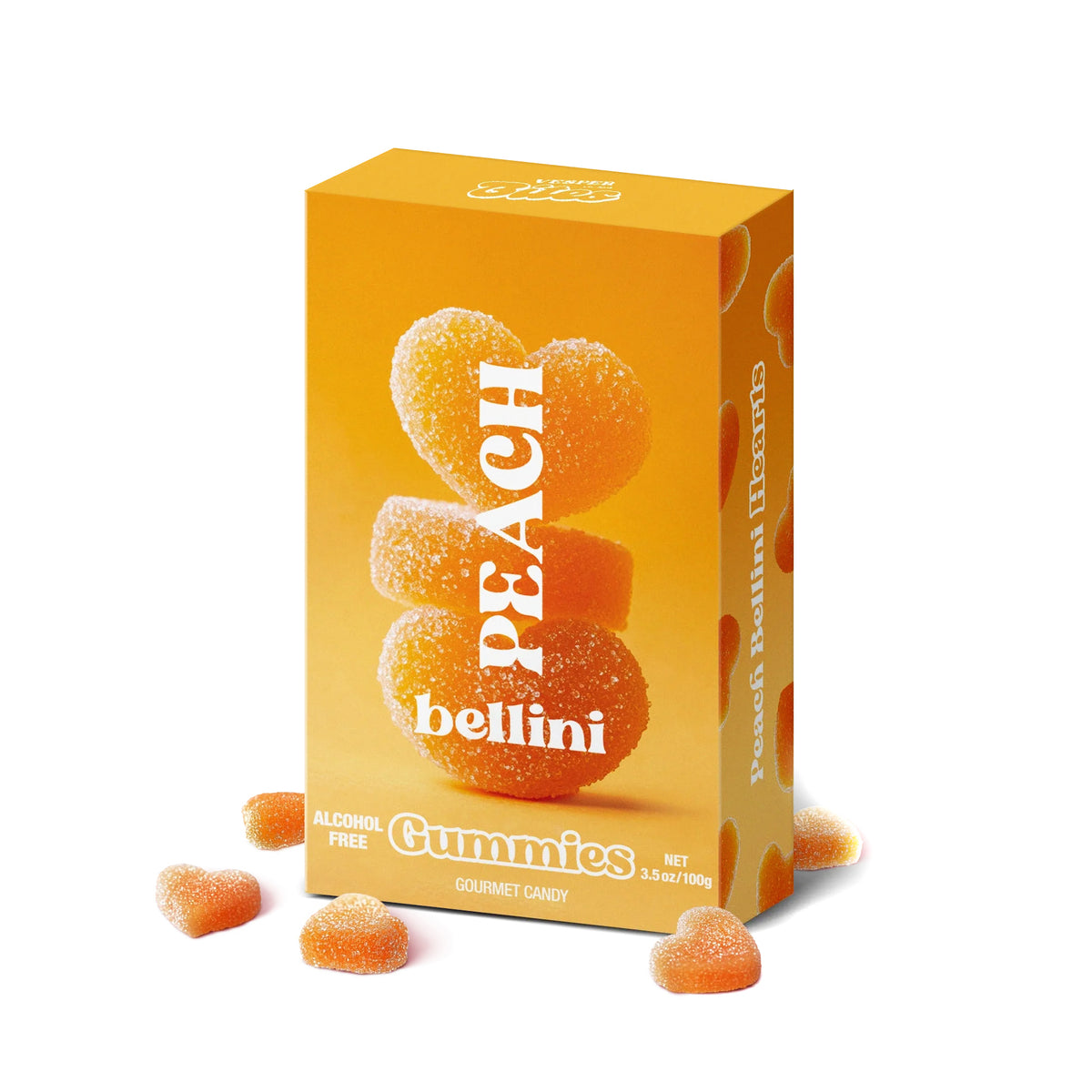 Gummies, Peach Spritz Hearts