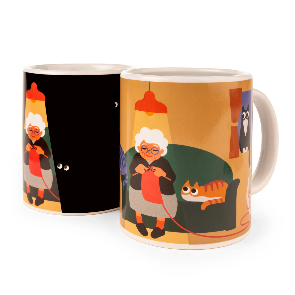 Cat Lady Ceramic Morph Mug,