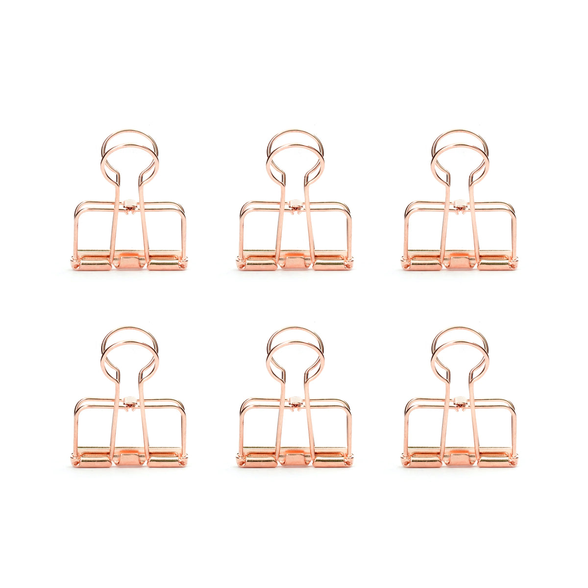 Copper Wire Clips (S/6)