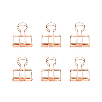 Copper Wire Clips (S/6)