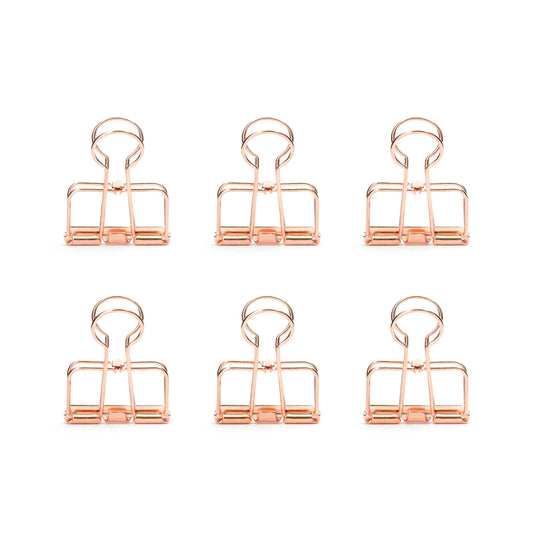 Copper Wire Clips (S/6)