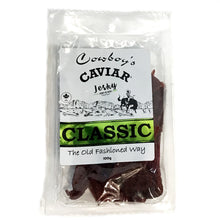 Load image into Gallery viewer, Cowboy&#39;s Caviar, Jerky, Classic, 100g
