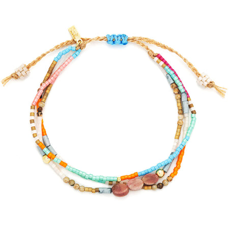Mixed Media Bracelet, Love