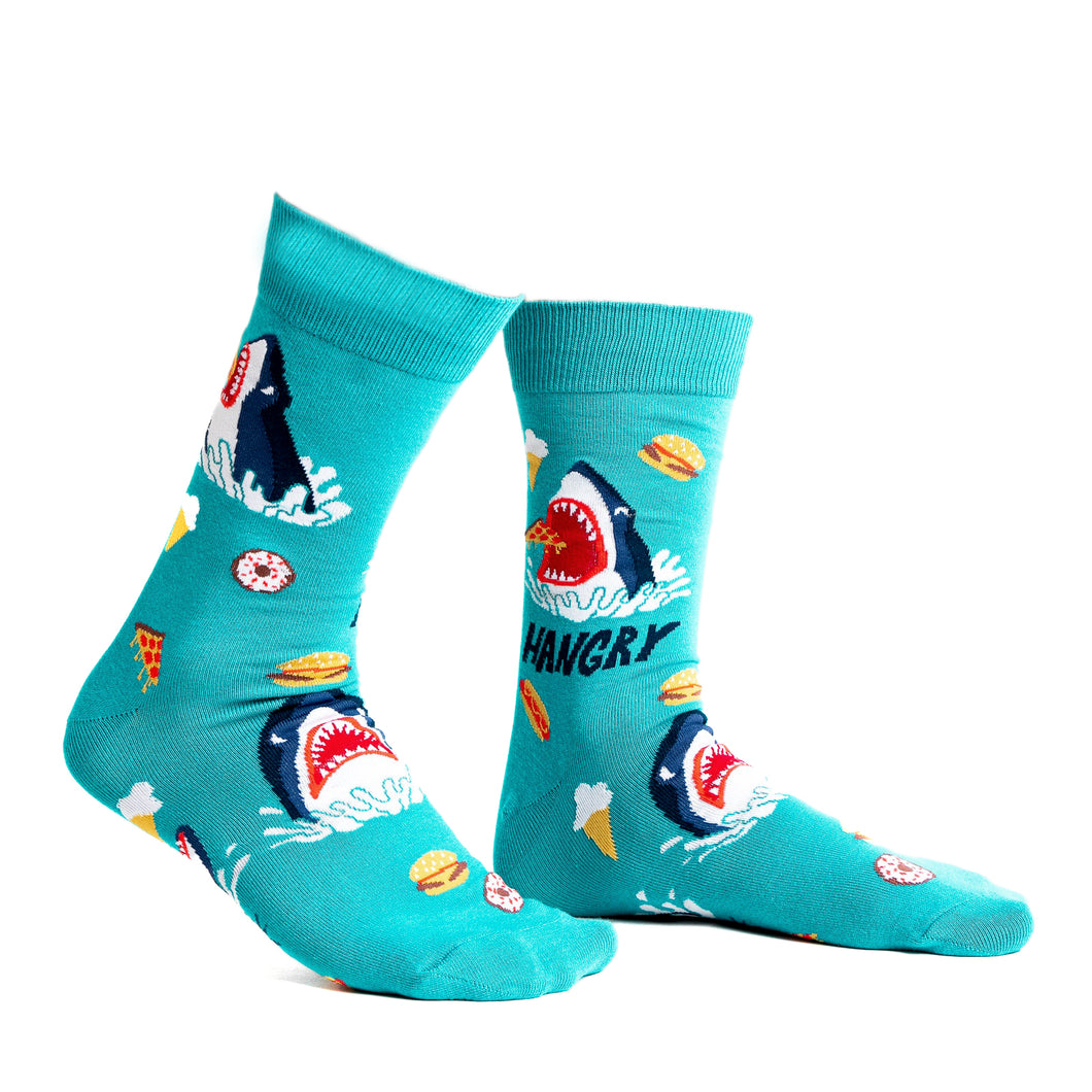 Men's Crew Socks, Hangry