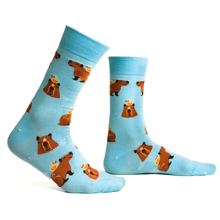Men's Crew Socks, HappyBara
