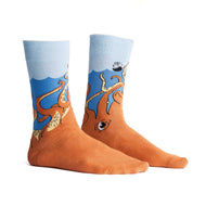 Men's Crew Socks, Squid-O