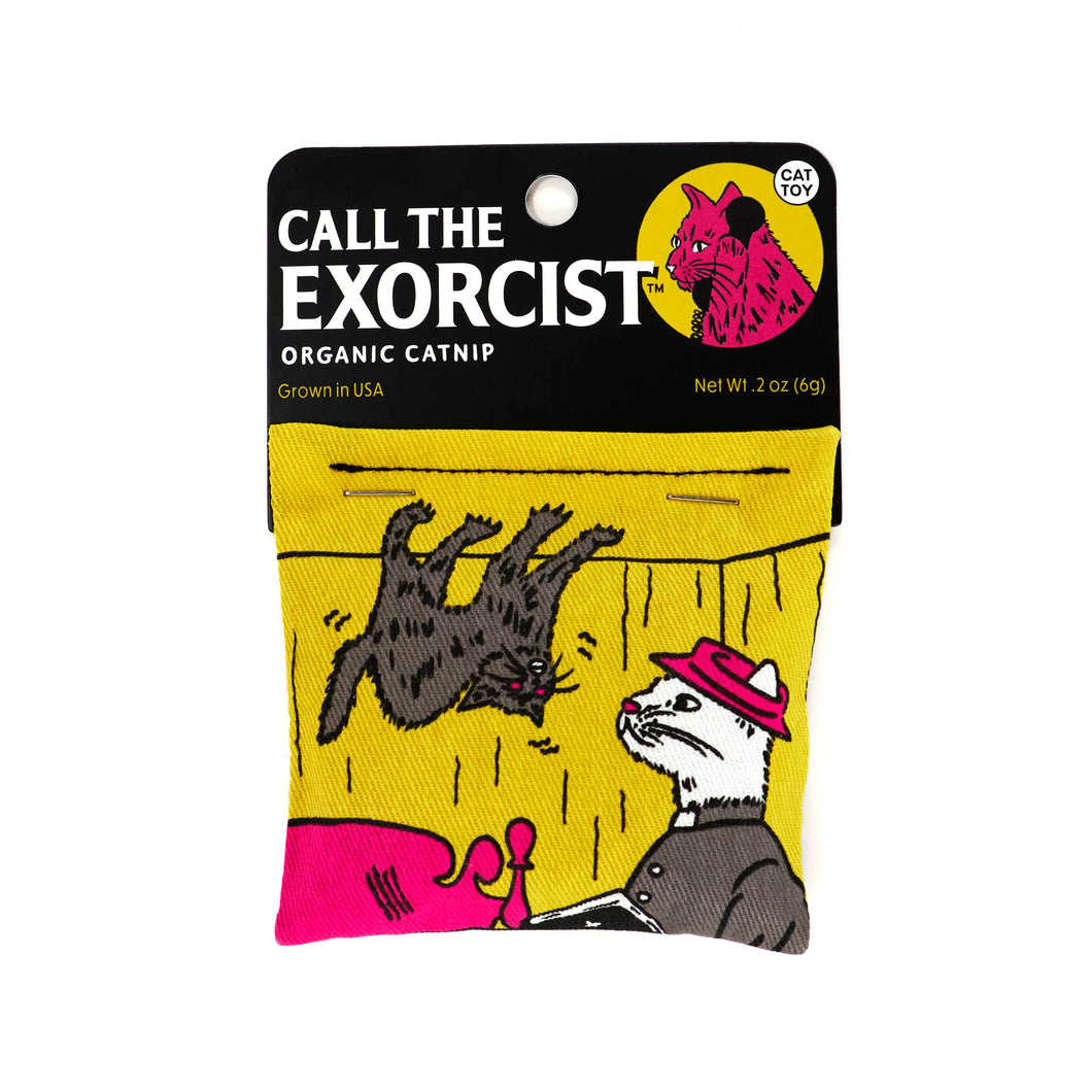 Call The Exorcist Catnip Toy