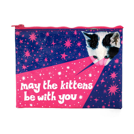 May The Kitten Be With You Zipper Pouch