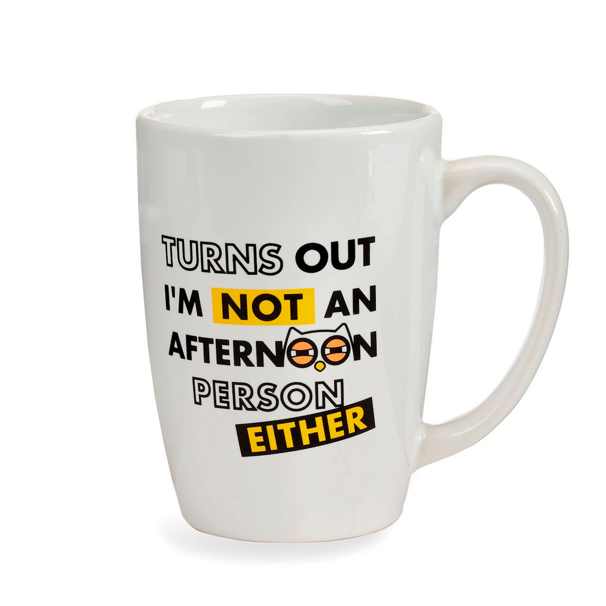 Ceramic Mug, White, , Funny