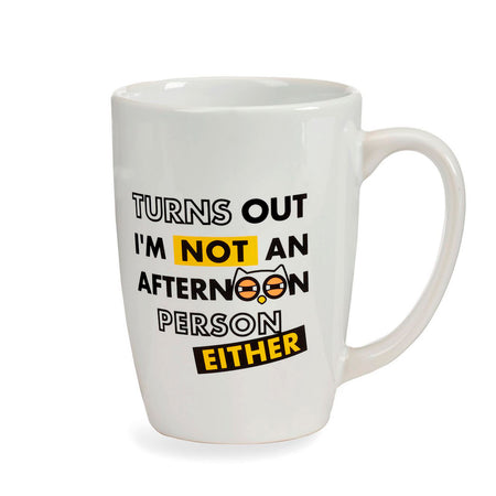 Ceramic Mug, White, , Funny