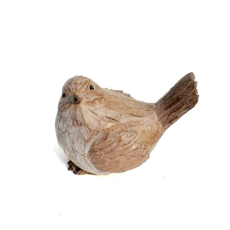 Resin Wood Bird Figurine, 4 Styles