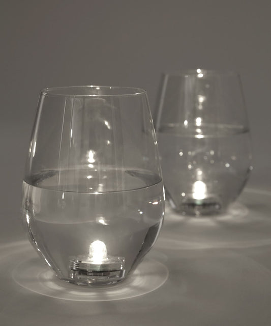 Flameless Submersion Tealight, Set of 6
