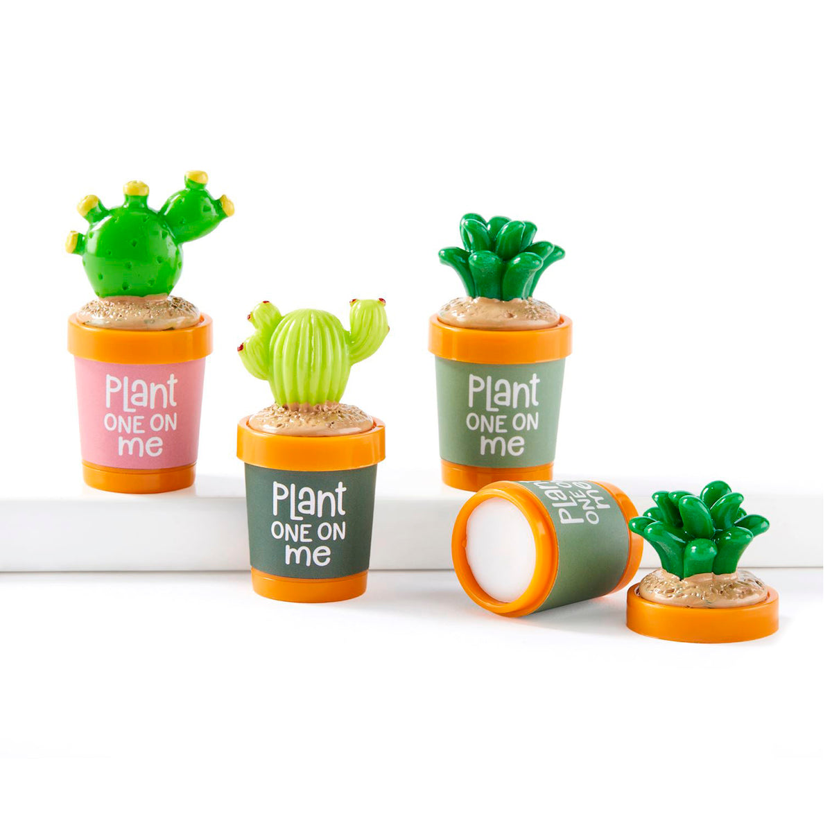 Potted Plant Lip Balm 3 Assorted