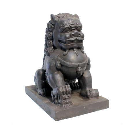 Foo Dog Statue, Right Paw On Cub