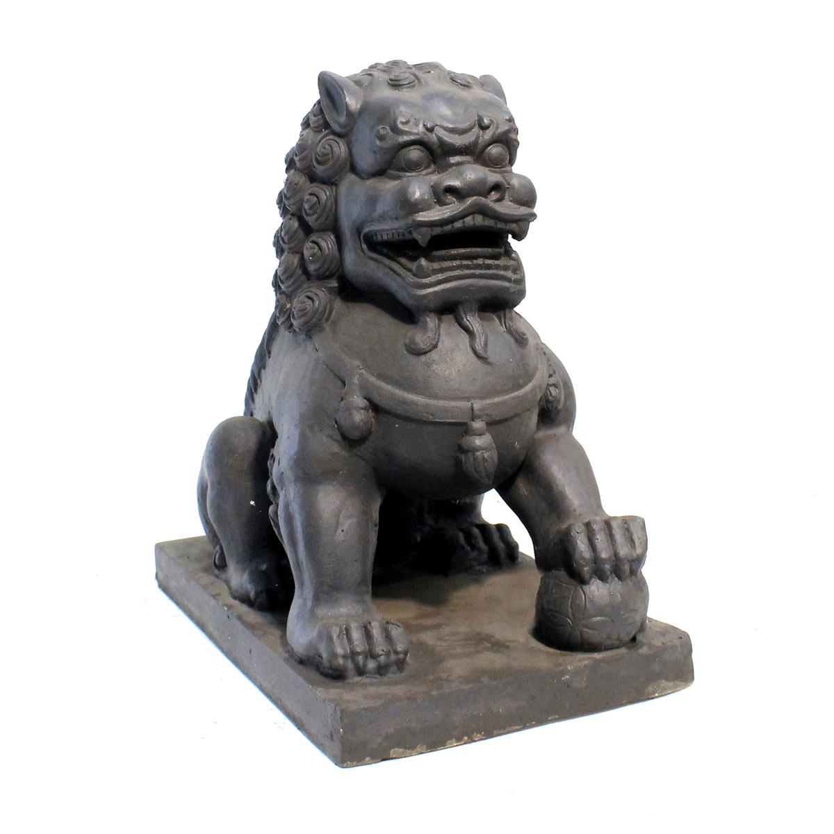 Foo Dog Statue, Left Paw On The Ball