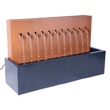 Load image into Gallery viewer, Zink Metal Rectangle Fountain
