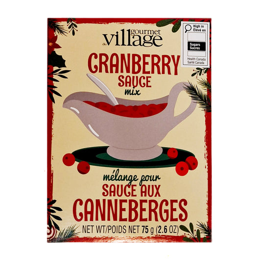 Gourmet Village, Cranberry Sauce Mix