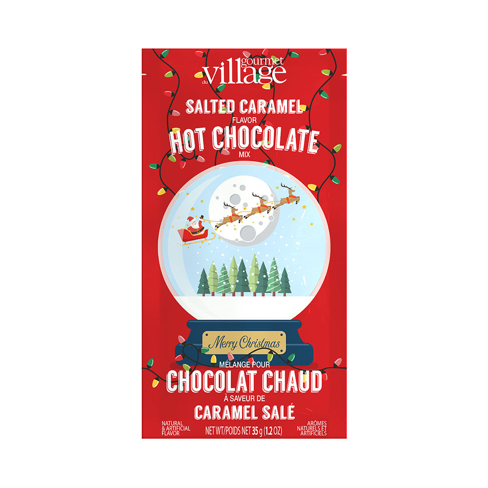 Hot Chocolate,  SnowGlobe, Salted Caramel