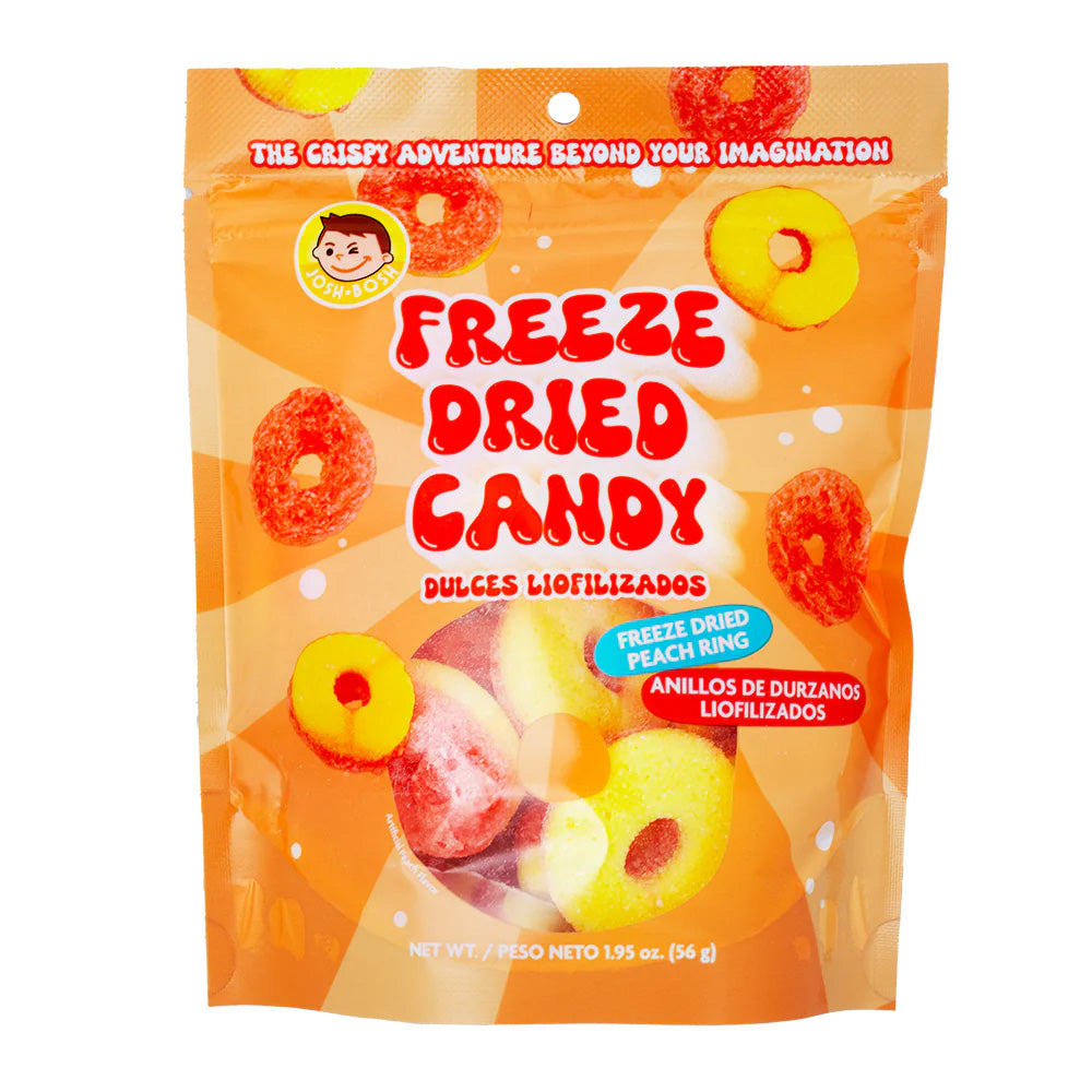 Freeze Dried Peach Rings 56g