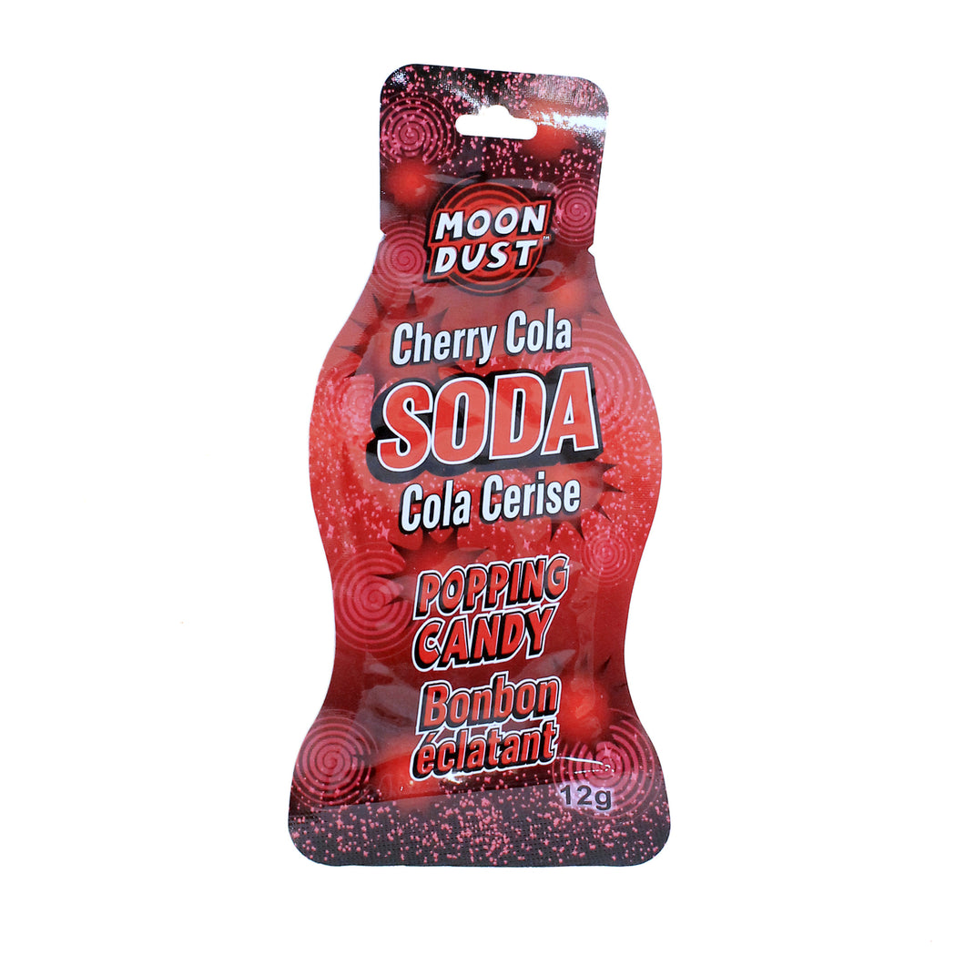 Moon Dust Cherry Cola Soda Popping Candy 12g
