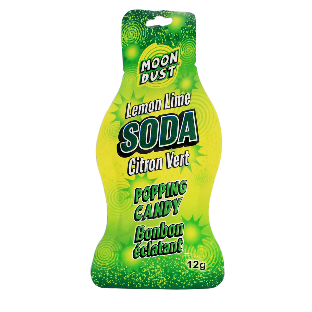 Moon Dust Lemon Lime Soda Popping Candy 12g