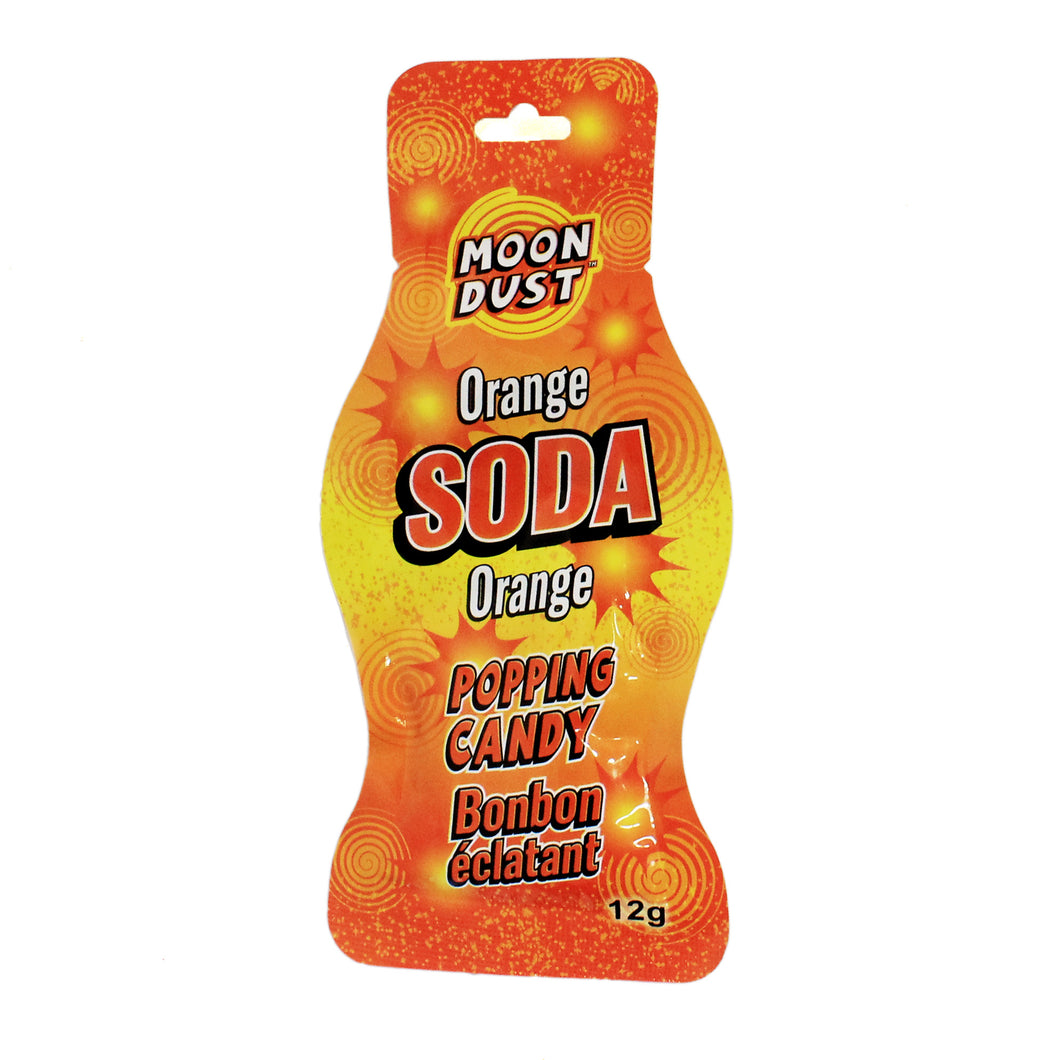 Moon Dust Orange Soda Popping Candy 12g