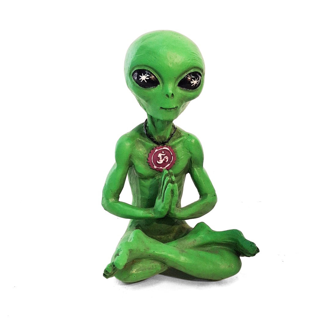 Alien Invasion “Zen & Yoga” - Meditating Alien