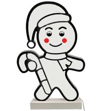 Load image into Gallery viewer, Decor Illuminated Mirror, Gingerbread Man
