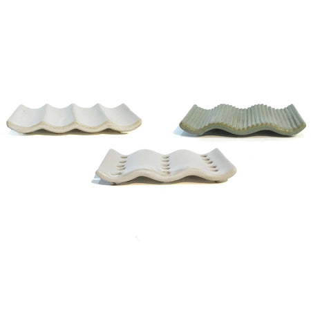 Stoneware Soap Dish 3 Styles