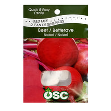 Load image into Gallery viewer, Beet - Nobel Seed Tape, OSC
