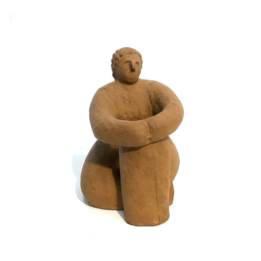 Decor, Sitting Woman Sculpture