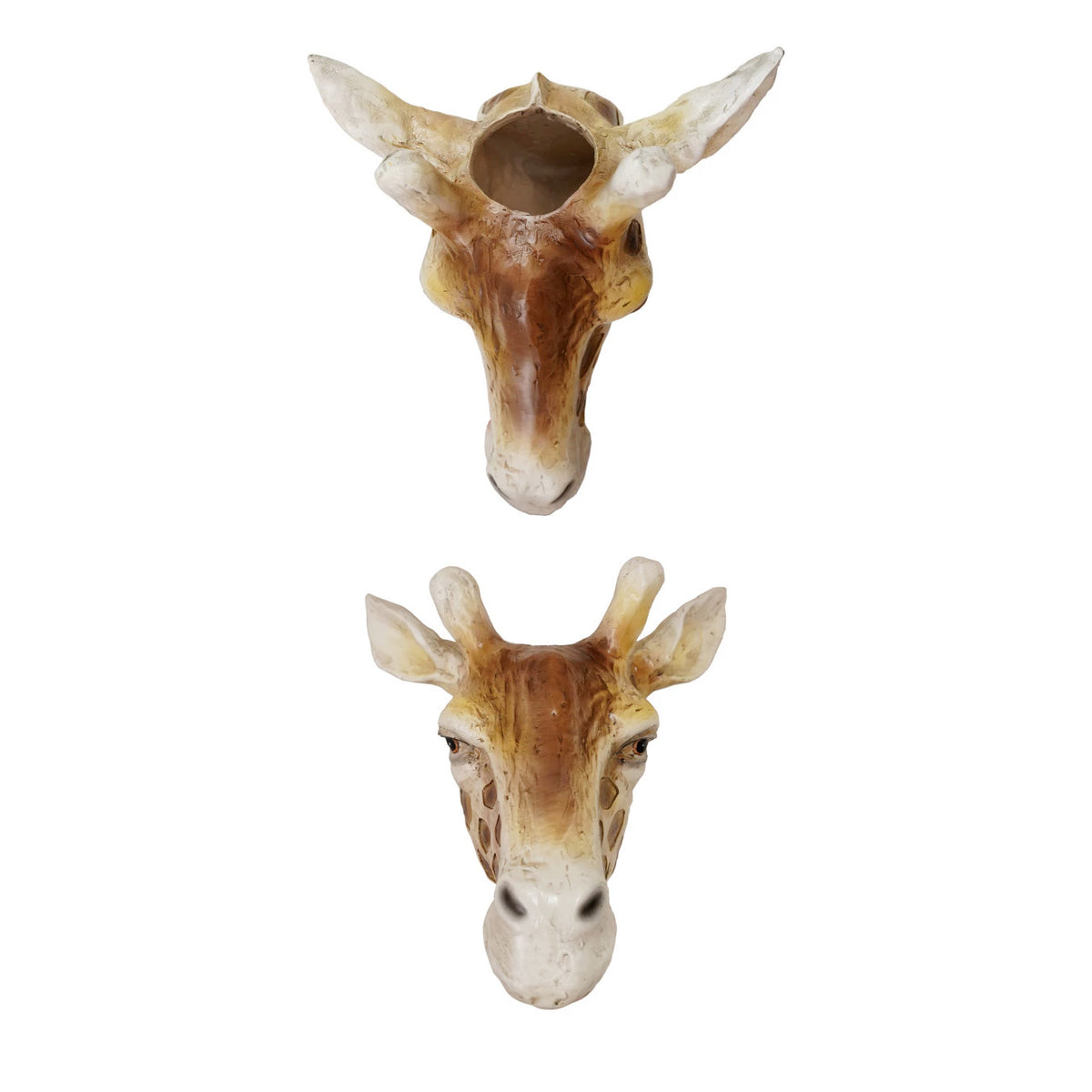Wall Vase, Giraffe Head
