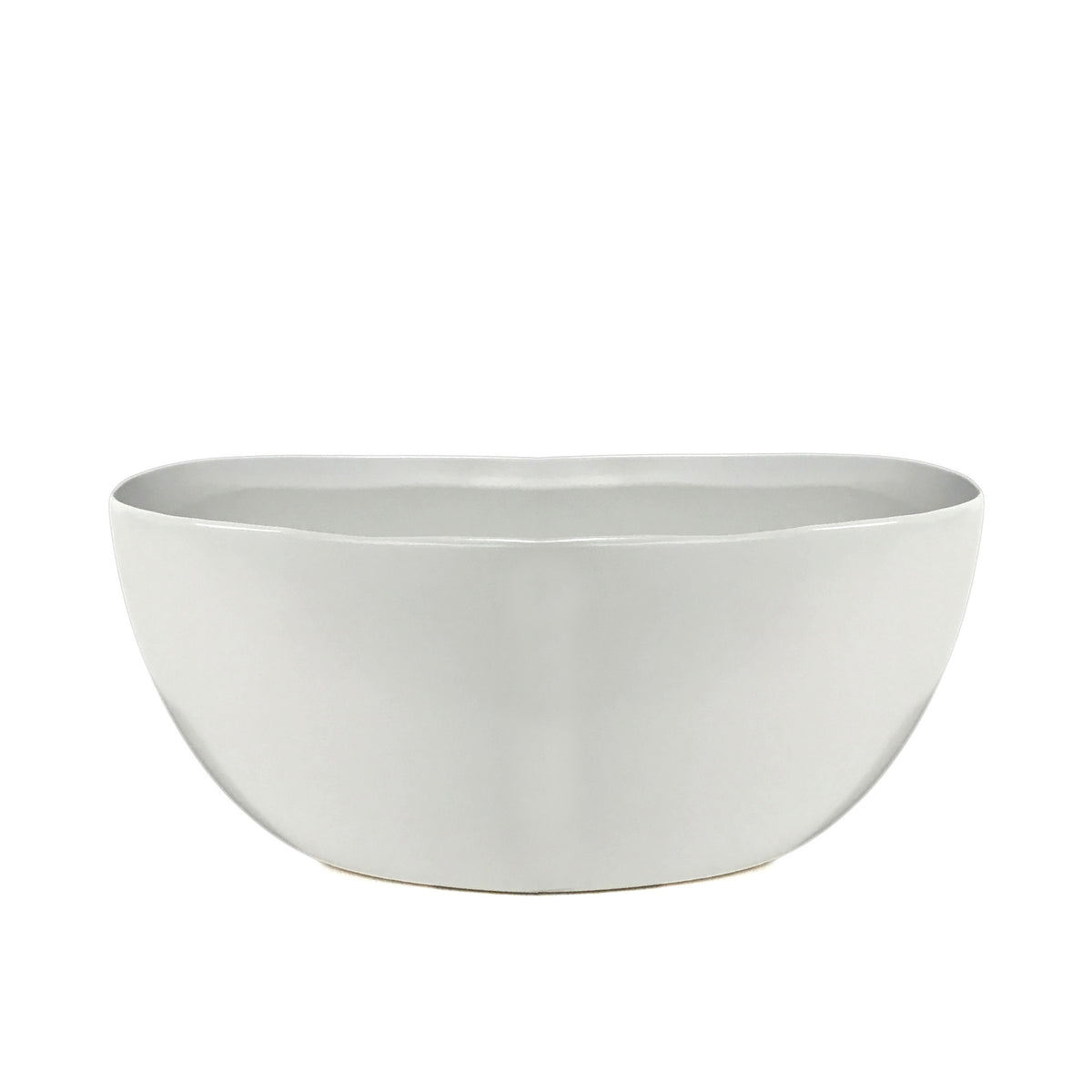 POT, 8IN METTA BOAT WHITE