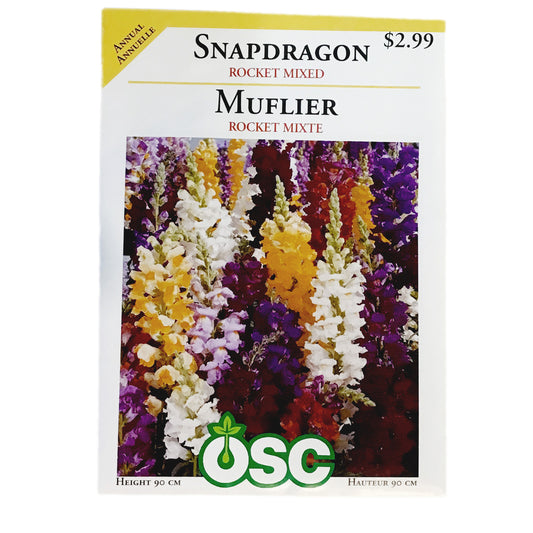Snapdragon - Rocket Mixed Seeds, OSC