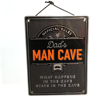 Man Cave - Assorted Metal Signs