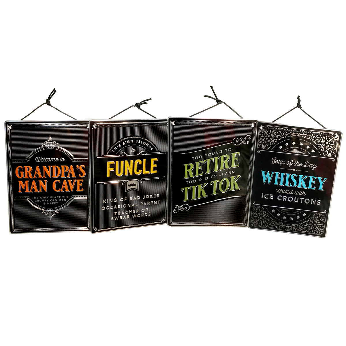 Man Cave - Assorted Metal Signs
