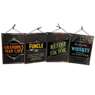 Man Cave - Assorted Metal Signs