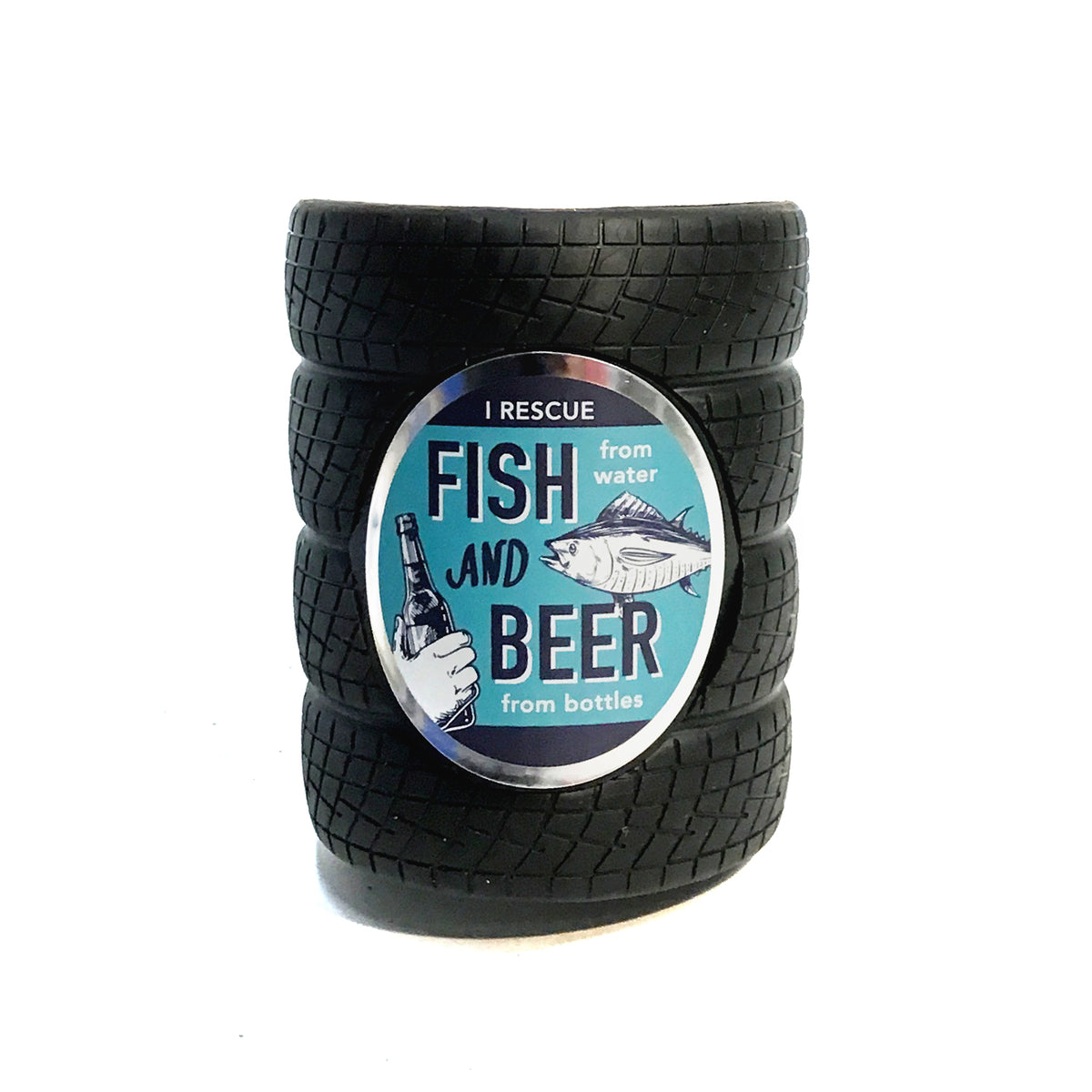 Man Cave - Assorted Rubber Tire Drink Holders