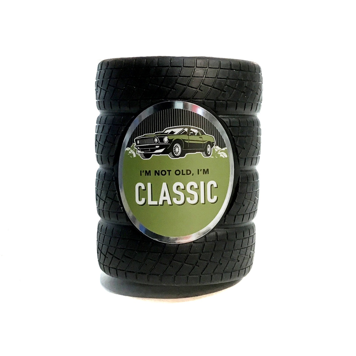 Man Cave - Assorted Rubber Tire Drink Holders