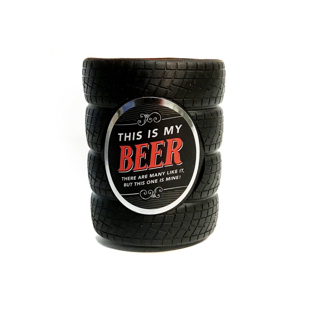 Man Cave - Assorted Rubber Tire Drink Holders