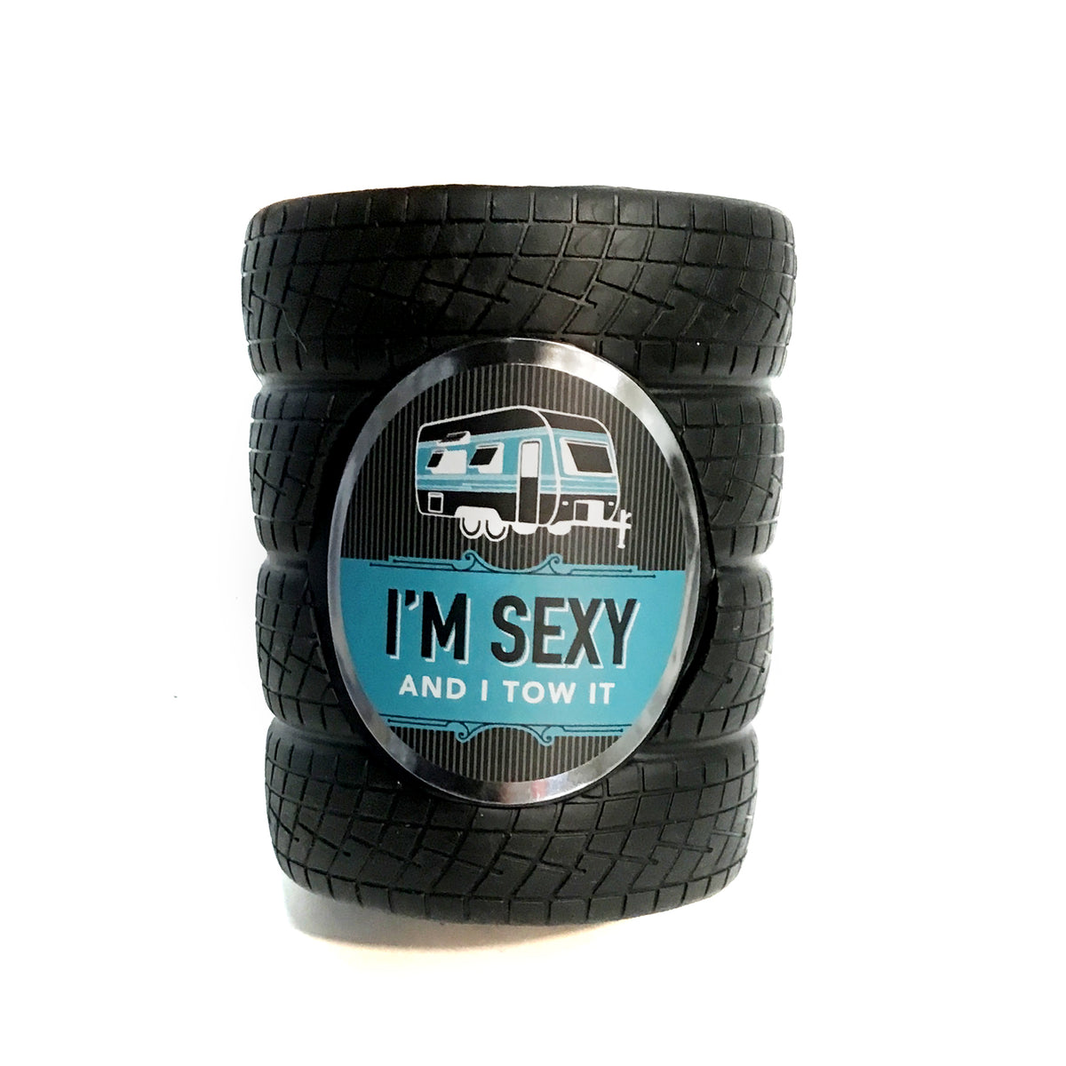 Man Cave - Assorted Rubber Tire Drink Holders