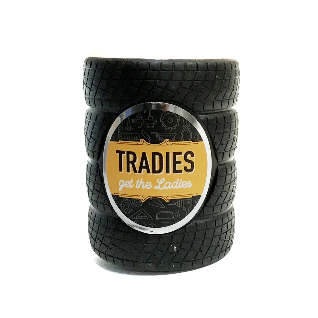 Man Cave - Assorted Rubber Tire Drink Holders