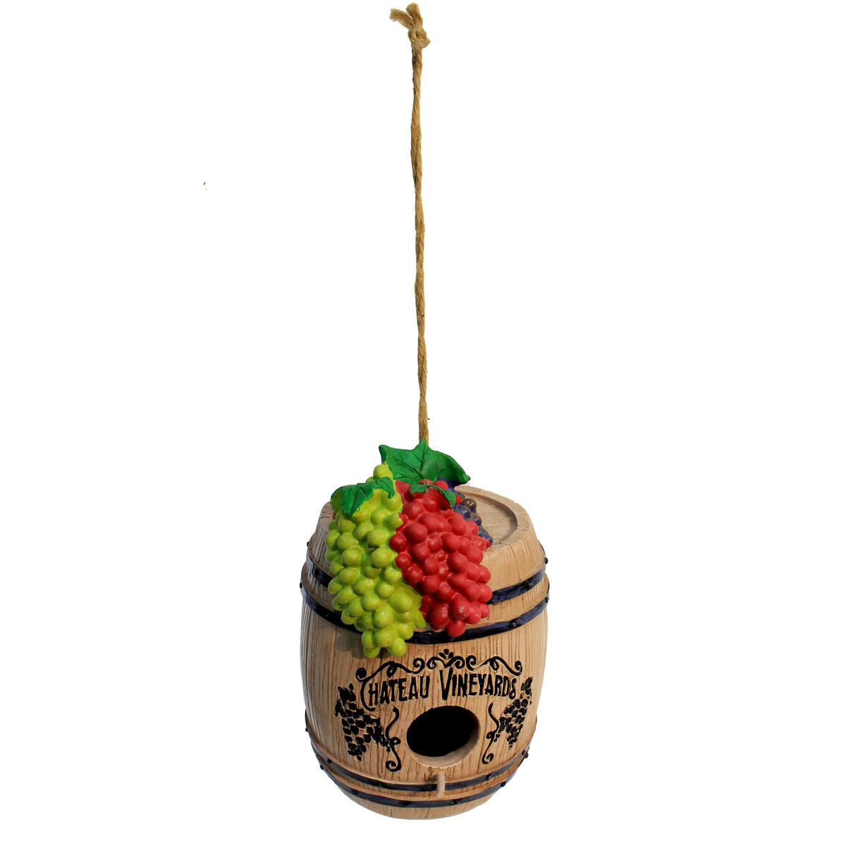 Wine Barrel Birdhouse