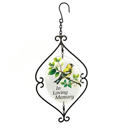 Glass Spinner, In Loving Memory